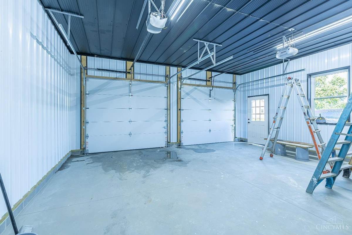 Interior during construction
